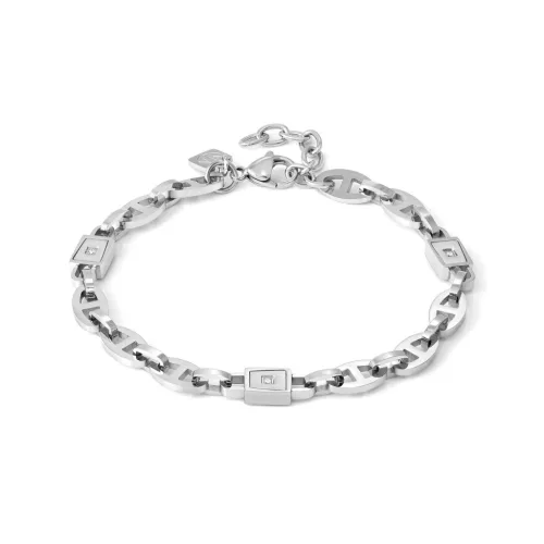 Nomination Strong Diamond férfi nemesacél karkötő 028342/001  1031004