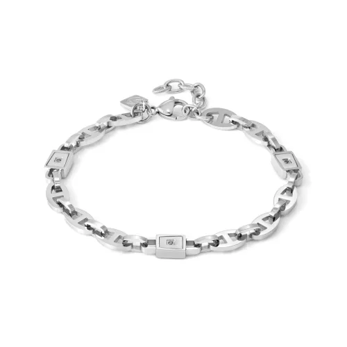 Nomination Strong Diamond férfi nemesacél karkötő 028342/007  1031005