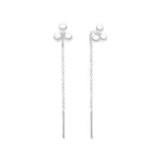GAURA PEARLS EZÜST FÜLBEVALÓ GYÖNGYÖKKEL ÉS KŐVEL 1032532