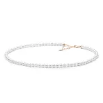 GAURA PEARLS FEHÉR GYÖNGYSOR ROZÉ ARANYOZOTT ZÁRRAL 1032844