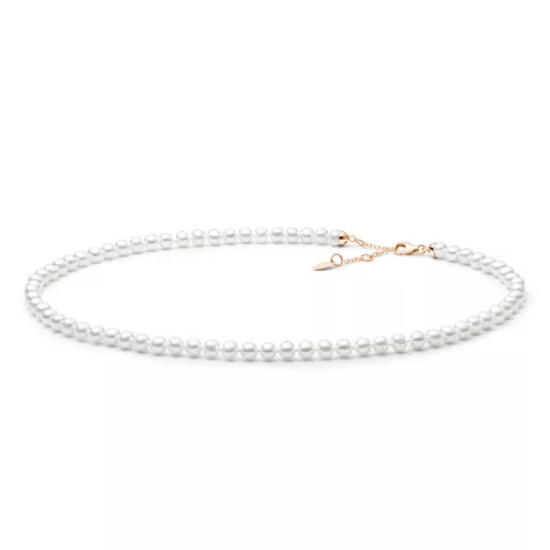 GAURA PEARLS FEHÉR GYÖNGYSOR ROZÉ ARANYOZOTT ZÁRRAL 1032844