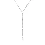 GAURA PEARLS EZÜST NYAKLÁNC SÖTÉT GYÖNGYÖS (8.5-9 MM) MEDÁLLAL 1032845