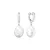 GAURA PEARLS EZÜST FÜLBEVALÓ BAROKK GYÖNGGYEL ÉS CIRKÓNIA KÖVEKKEL 1032847