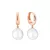 GAURA PEARLS ARANYOZOTT EZÜST FÜLBEVALÓ GYÖNGYÖKKEL 1032859