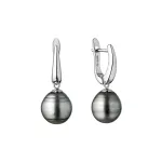 GAURA PEARLS EZÜST FÜLBEVALÓ TAHITI GYÖNGYÖKKEL 1032862