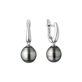 GAURA PEARLS EZÜST FÜLBEVALÓ TAHITI GYÖNGYÖKKEL 1032862