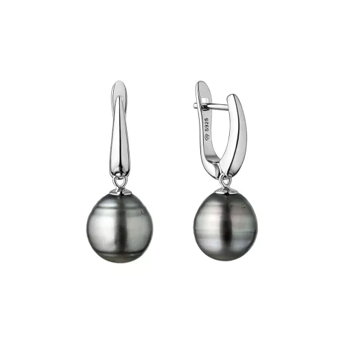 GAURA PEARLS EZÜST FÜLBEVALÓ TAHITI GYÖNGYÖKKEL 1032862