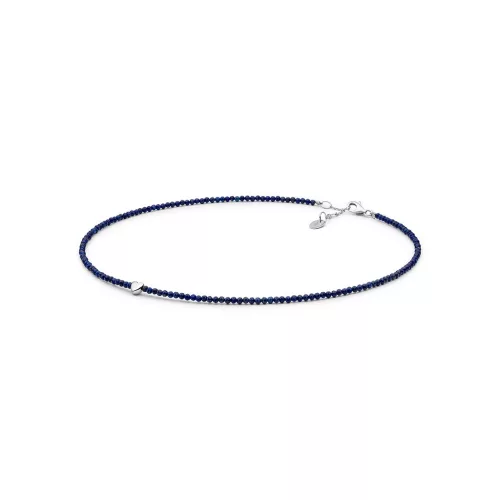 GAURA PEARLS NYAKÉK LÁPISZ LAZULI KŐVEL ÉS EZÜST SZÍVVEL 1032867