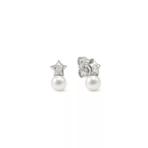 NOMINATION PEARLS LOOP EZÜST CSILLAG FÜLBEVALÓ 242903/007 1033097