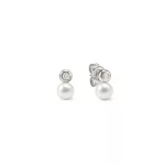 NOMINATION PEARLS LOOP EZÜST KÖR FÜLBEVALÓ 242903/043 1033099