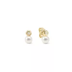 NOMINATION PEARLS LOOP ARANYOZOTT EZÜST KÖR FÜLBEVALÓ 242903/044 1033100