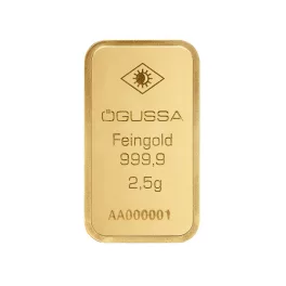 Befektetési arany Ögussa 2,5 g 1997002