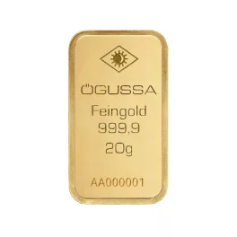 Befektetési arany Ögussa 20 g 1997020