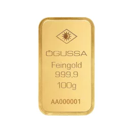 Befektetési arany Ögussa 100 g 1997100